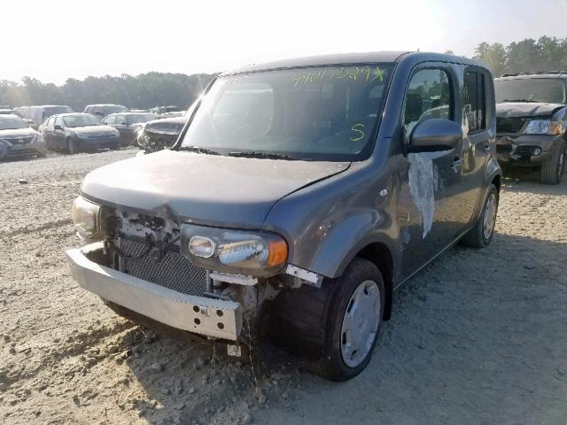 JN8AZ2KR6DT301737 - 2013 NISSAN CUBE S GRAY photo 2