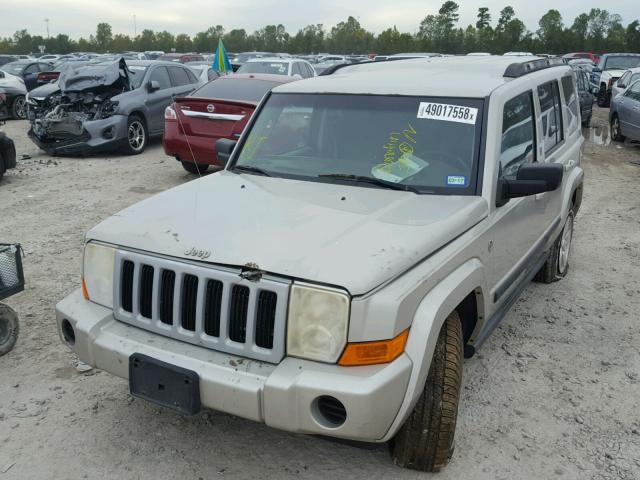 1J8HG48PX7C527892 - 2007 JEEP COMMANDER ვერცხლისფერი ფოტო 2