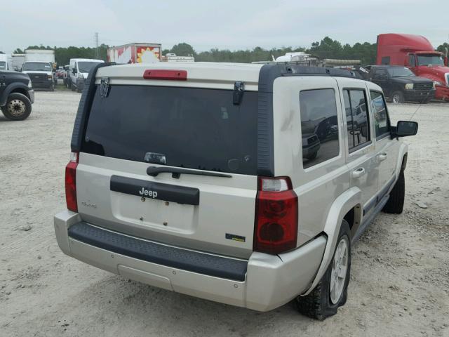 1J8HG48PX7C527892 - 2007 JEEP COMMANDER ვერცხლისფერი ფოტო 4