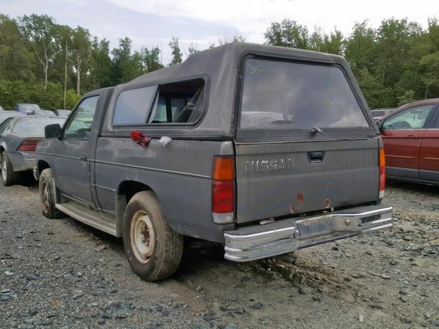 1N6ND11S6GC419475 - 1986 NISSAN D21 SHORT GRAY photo 3