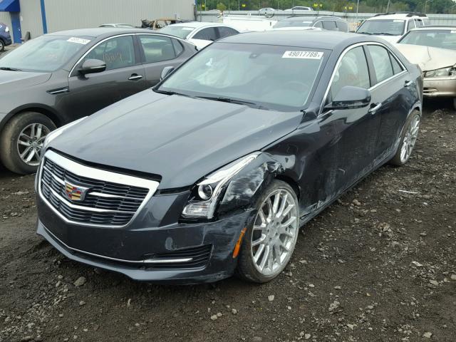 1G6AA5RX9H0174310 - 2017 CADILLAC ATS CHARCOAL photo 2