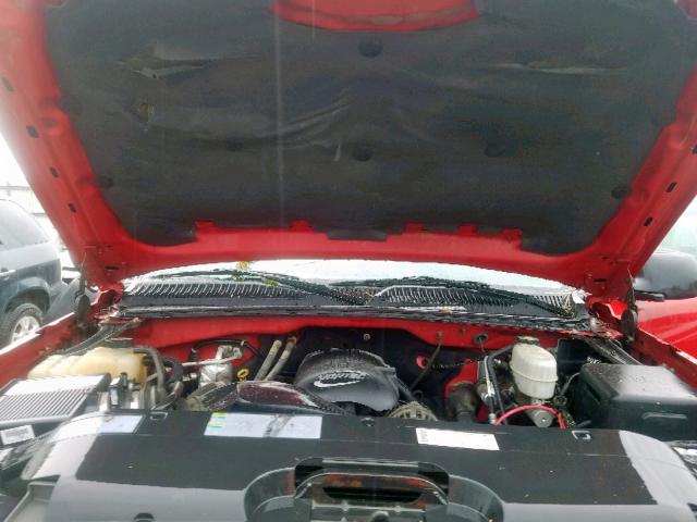 1GCHK24U83E105656 - 2003 CHEVROLET SILVERADO RED photo 7