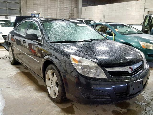 1G8ZS57N07F247147 - 2007 SATURN AURA XE BLACK photo 1