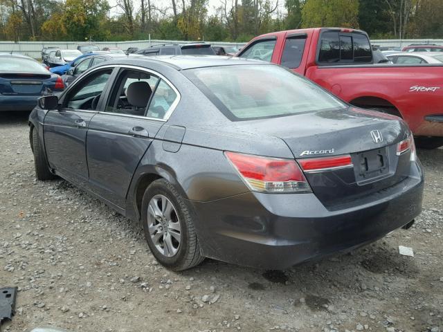 1HGCP2F47CA082968 - 2012 HONDA ACCORD LXP GRAY photo 3