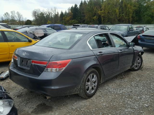 1HGCP2F47CA082968 - 2012 HONDA ACCORD LXP GRAY photo 4