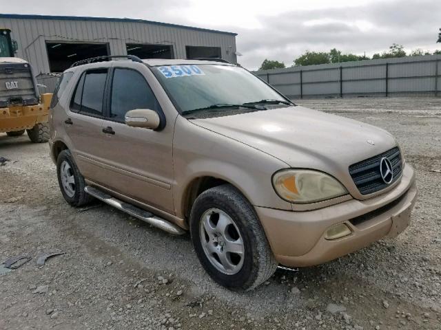 4JGAB57E24A512500 - 2004 MERCEDES-BENZ ML 350 GOLD photo 1