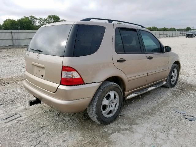 4JGAB57E24A512500 - 2004 MERCEDES-BENZ ML 350 GOLD photo 4