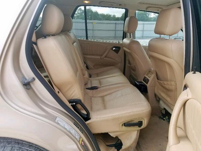 4JGAB57E24A512500 - 2004 MERCEDES-BENZ ML 350 GOLD photo 6