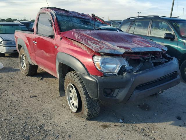 5TFPX4EN3EX021137 - 2014 TOYOTA TACOMA RED photo 1