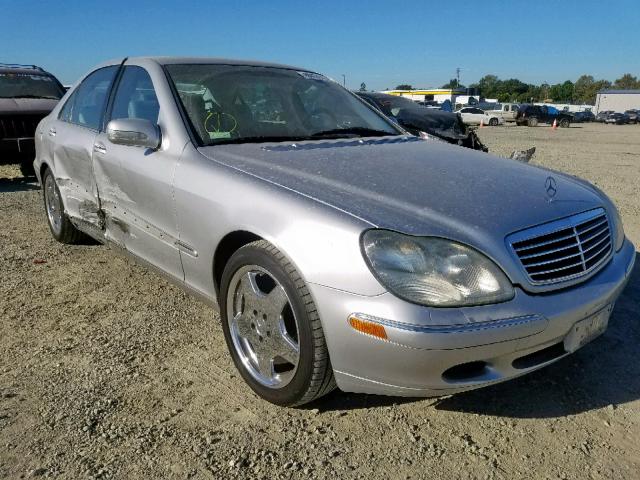 WDBNG75J1YA048722 - 2000 MERCEDES-BENZ S 500 SILVER photo 1