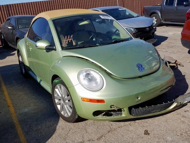3VWRG31Y29M402652 - 2009 VOLKSWAGEN NEW BEETLE მწვანე ფოტო 1