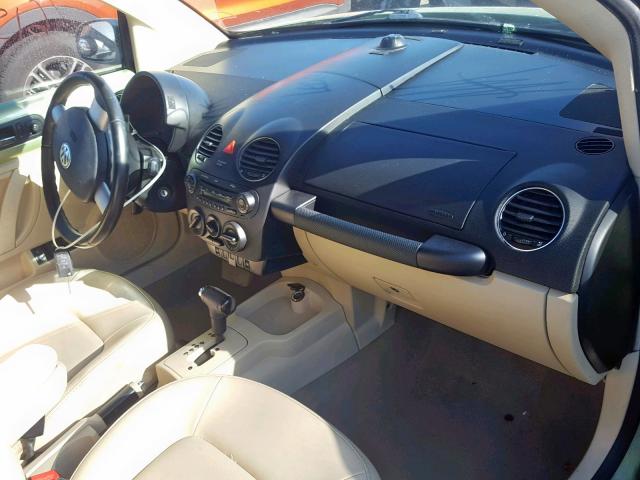 3VWRG31Y29M402652 - 2009 VOLKSWAGEN NEW BEETLE მწვანე ფოტო 9