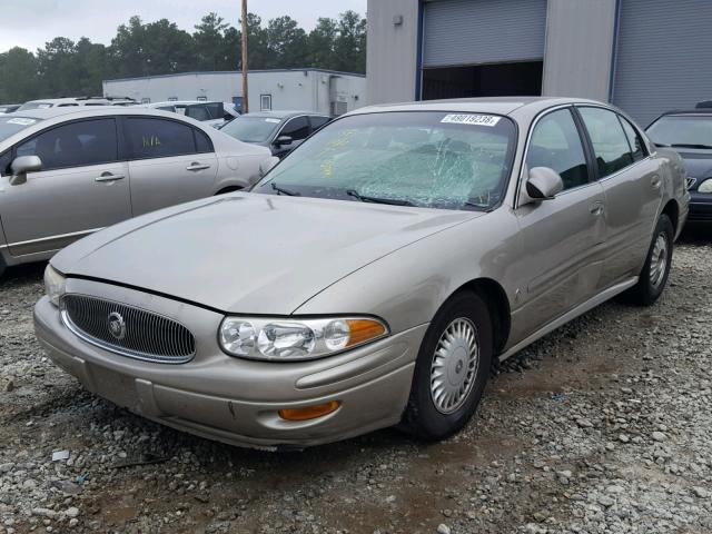 1G4HP54K9YU238548 - 2000 BUICK LESABRE CU BEIGE photo 2