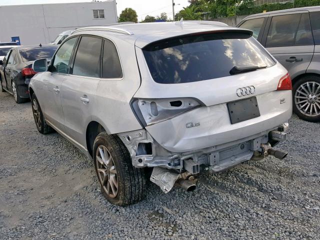 WA1KK78R69A032600 - 2009 AUDI Q5 3.2 SILVER photo 3