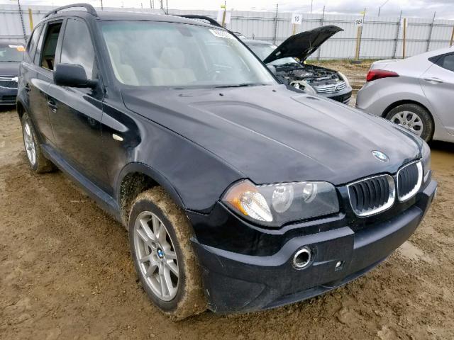 WBXPA73406WC53091 - 2006 BMW X3 2.5I BLACK photo 1