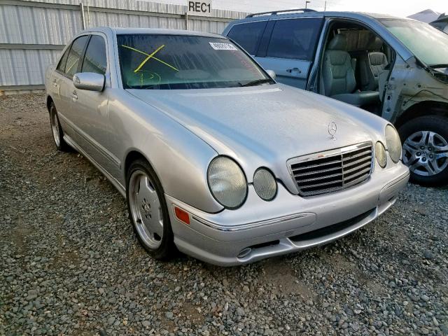 WDBJF74J22B460488 - 2002 MERCEDES-BENZ E 55 AMG GRAY photo 1