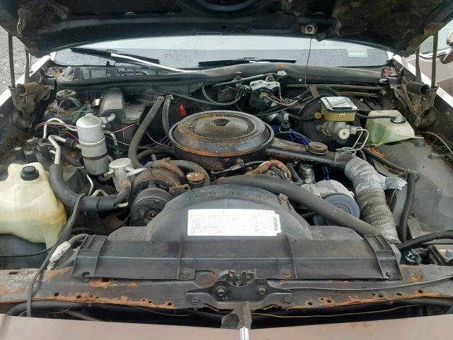 1G3AY69Y1E9756660 - 1984 OLDSMOBILE DELTA 88 R BROWN photo 7