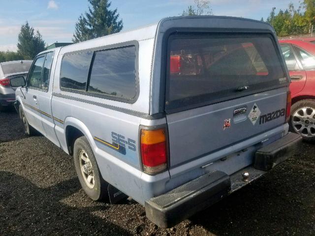 JM2UF3130J0349196 - 1988 MAZDA B2200 CAB BLUE photo 3