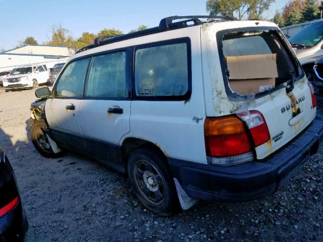 JF1SF6358XH732086 - 1999 SUBARU FORESTER L WHITE photo 3