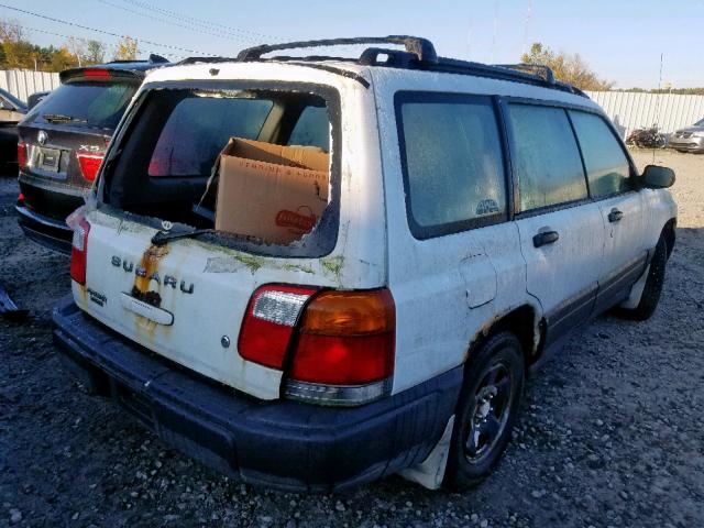 JF1SF6358XH732086 - 1999 SUBARU FORESTER L WHITE photo 4