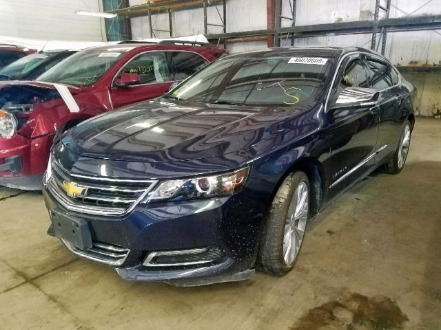 2G1165S38F9212515 - 2015 CHEVROLET IMPALA LTZ BLACK photo 2