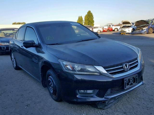 1HGCR2F84EA173437 - 2014 HONDA ACCORD EXL BLACK photo 1