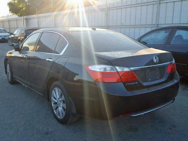 1HGCR2F84EA173437 - 2014 HONDA ACCORD EXL BLACK photo 3