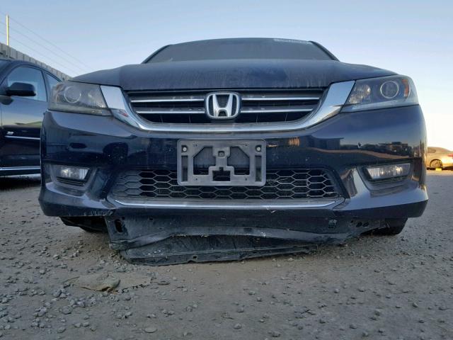 1HGCR2F84EA173437 - 2014 HONDA ACCORD EXL BLACK photo 9