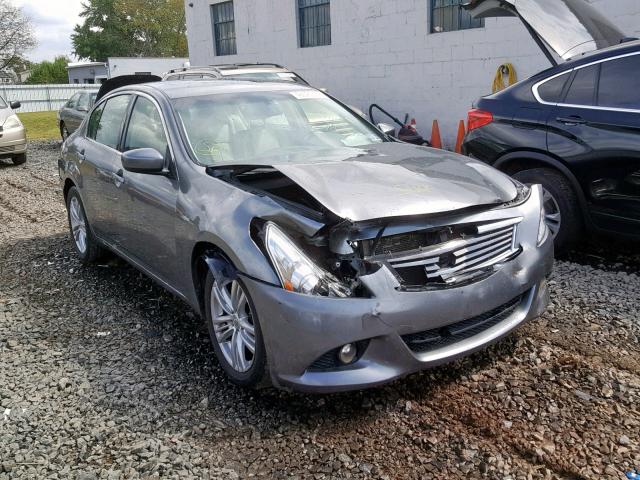 JN1CV6AR4BM412368 - 2011 INFINITI G37 GRAY photo 9