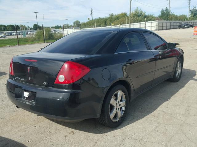 1G2ZH558564147903 - 2006 PONTIAC G6 GT BLACK photo 4