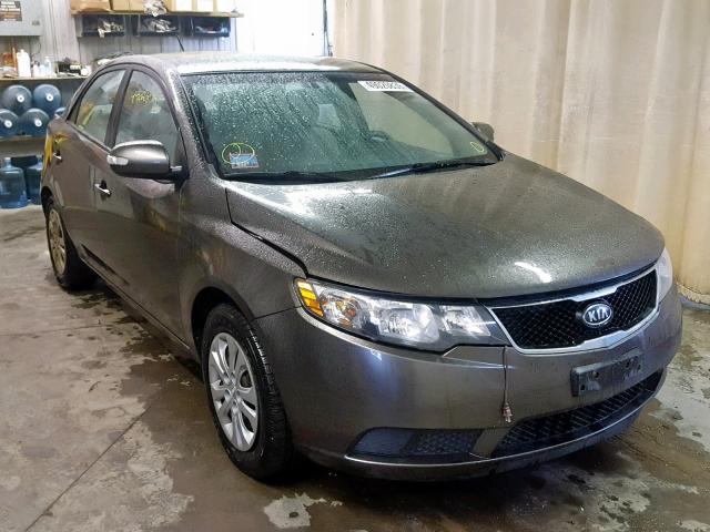 KNAFU4A25A5806987 - 2010 KIA FORTE EX BROWN photo 1