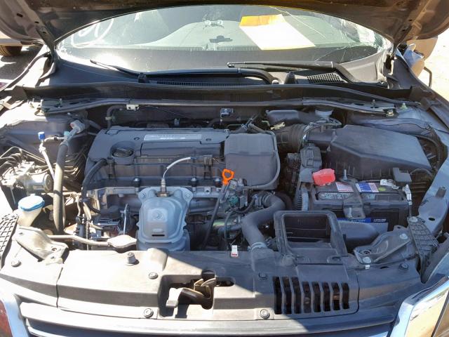 1HGCR2F82EA260883 - 2014 HONDA ACCORD EXL GRAY photo 7