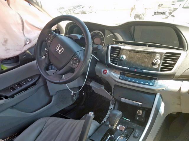 1HGCR2F82EA260883 - 2014 HONDA ACCORD EXL GRAY photo 9