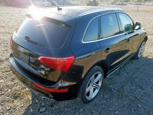 WA1WKAFP4BA030494 - 2011 AUDI Q5 PRESTIG BLACK photo 4