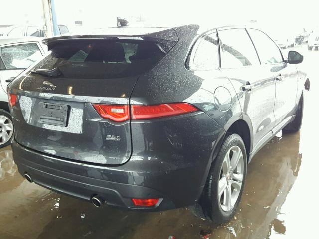 SADCL2BV3HA059174 - 2017 JAGUAR F-PACE R - GRAY photo 4