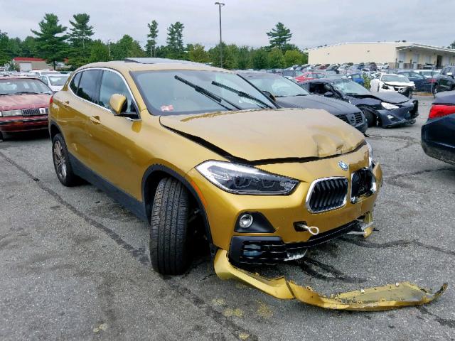 WBXYJ5C37JEF72423 - 2018 BMW X2 XDRIVE2 GOLD photo 1