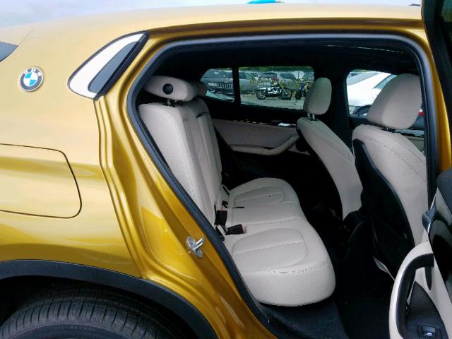 WBXYJ5C37JEF72423 - 2018 BMW X2 XDRIVE2 GOLD photo 6