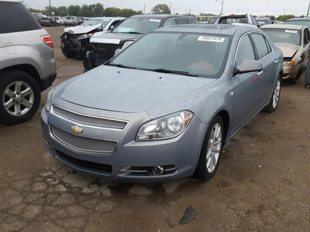 1G1ZK577184277027 - 2008 CHEVROLET MALIBU LTZ 蓝色 照片 2