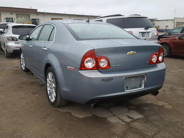 1G1ZK577184277027 - 2008 CHEVROLET MALIBU LTZ 蓝色 照片 3