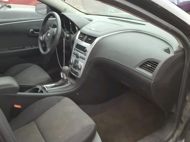 1G1ZC5E02CF344606 - 2012 CHEVROLET MALIBU 1LT BLACK photo 5