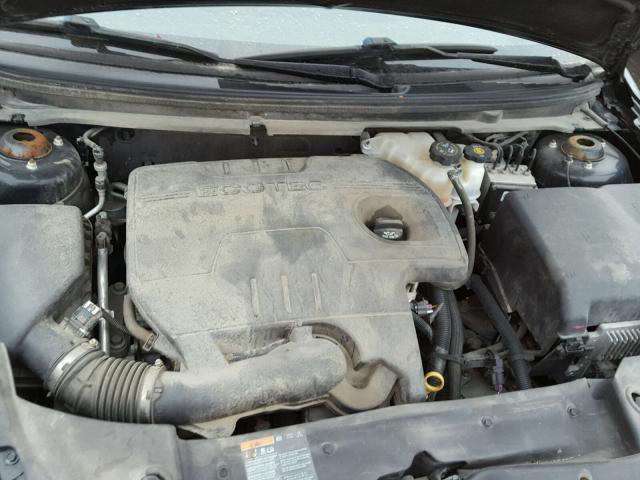 1G1ZC5E02CF344606 - 2012 CHEVROLET MALIBU 1LT BLACK photo 7