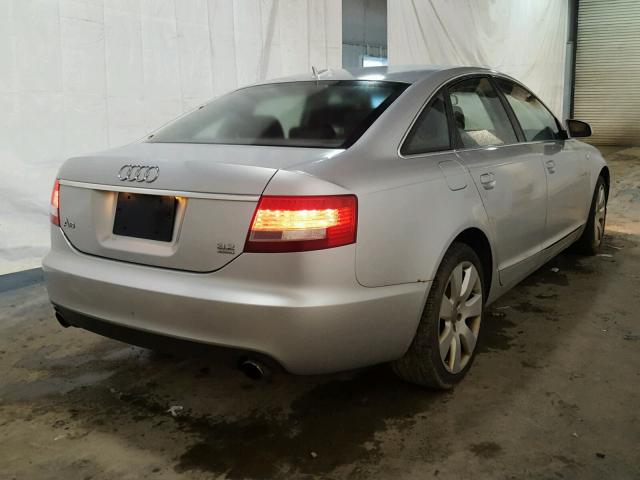 WAUDG74F25N070174 - 2005 AUDI A6 3.2 QUA SILVER photo 4