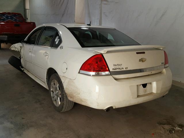 2G1WC57M291267478 - 2009 CHEVROLET IMPALA 2LT WHITE photo 3