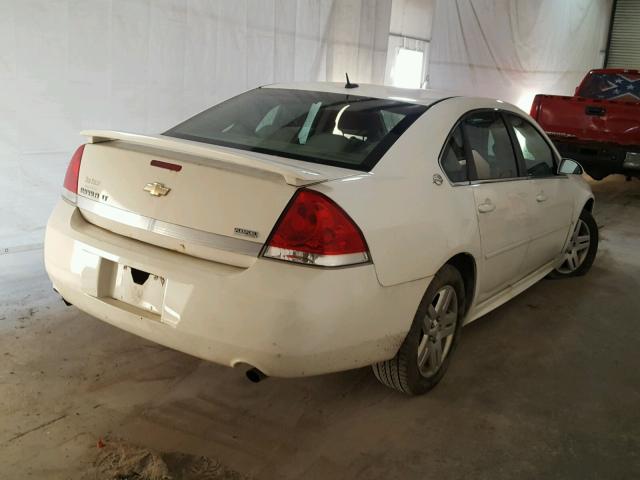 2G1WC57M291267478 - 2009 CHEVROLET IMPALA 2LT WHITE photo 4