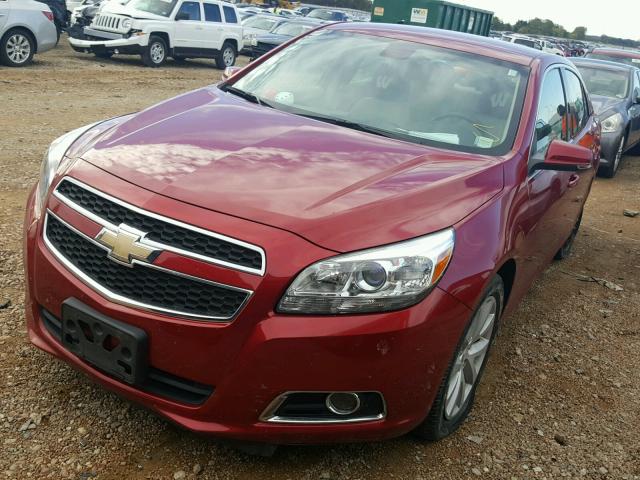 1G11E5SA1DF333120 - 2013 CHEVROLET MALIBU 2LT RED photo 2