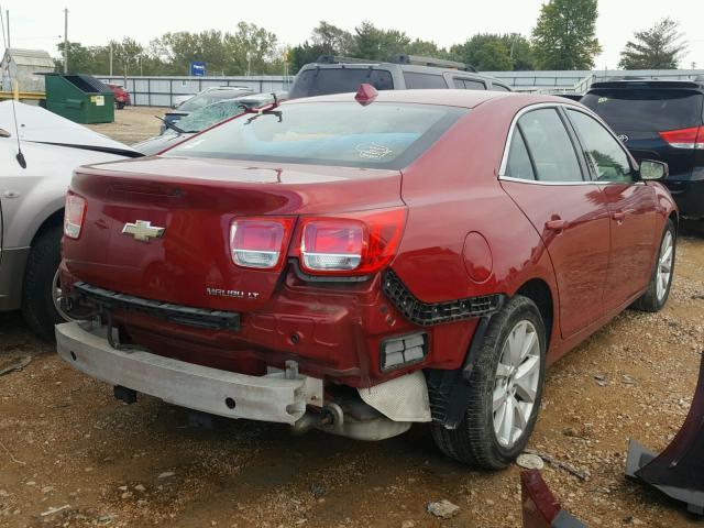 1G11E5SA1DF333120 - 2013 CHEVROLET MALIBU 2LT RED photo 4