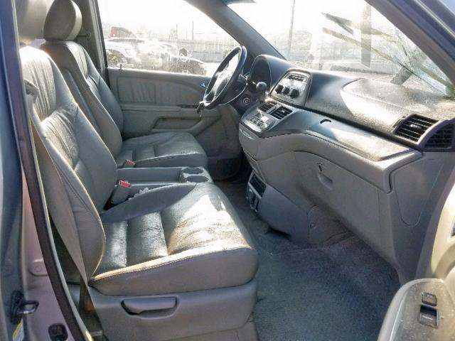 5FNRL38796B121783 - 2006 HONDA ODYSSEY EX SILVER photo 5