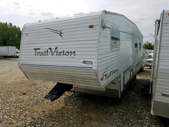 4WY300P2531040146 - 2004 CAMP 5TH WHEEL WHITE photo 2