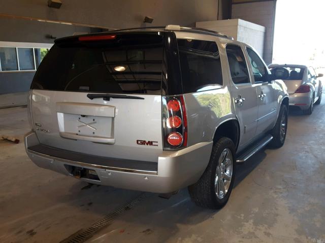 1GKFK03239R191184 - 2009 GMC YUKON DENA SILVER photo 4