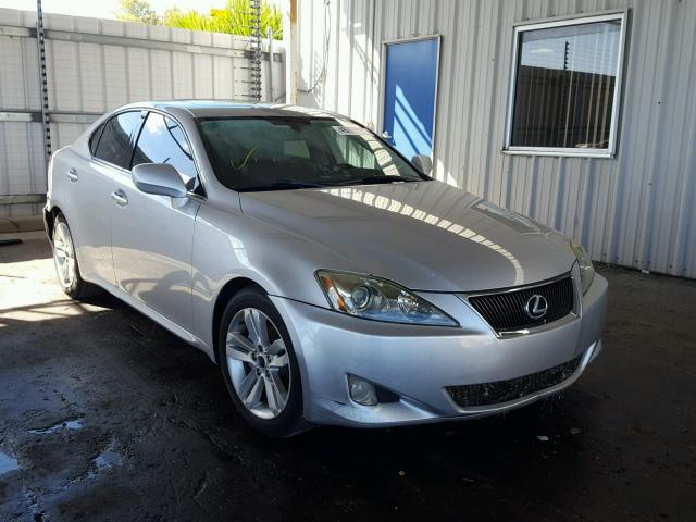 JTHBK262475029696 - 2007 LEXUS IS 250 SILVER photo 1